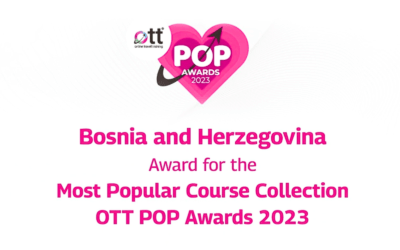 Bosnia and Herzegovina’s courses on the Online Travel Agent Academy have been declared the most popular program in the world!